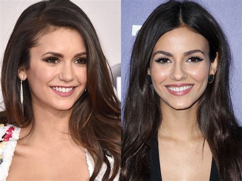 are victoria justice and nina dobrev related|victoria justice look alike.